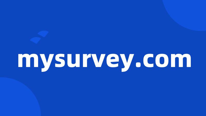 mysurvey.com