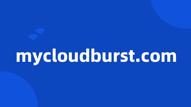 mycloudburst.com