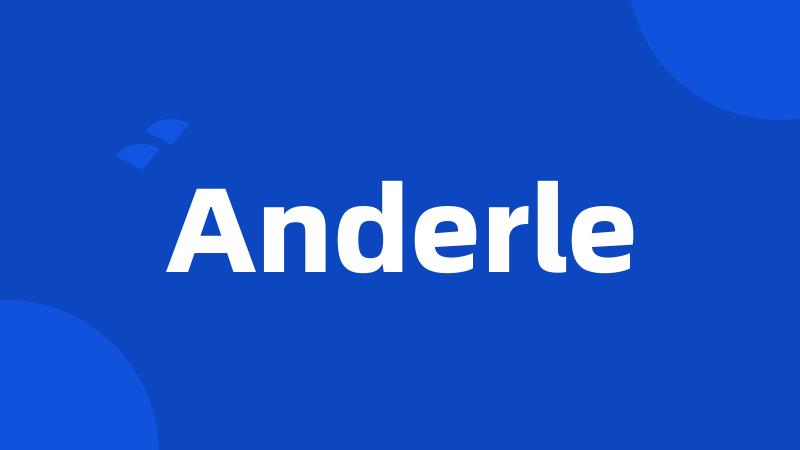 Anderle