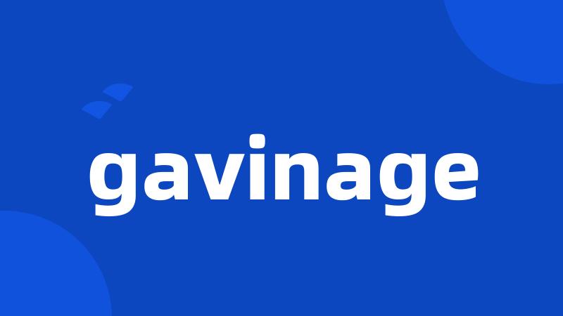 gavinage