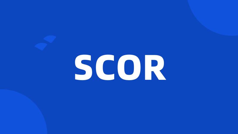 SCOR