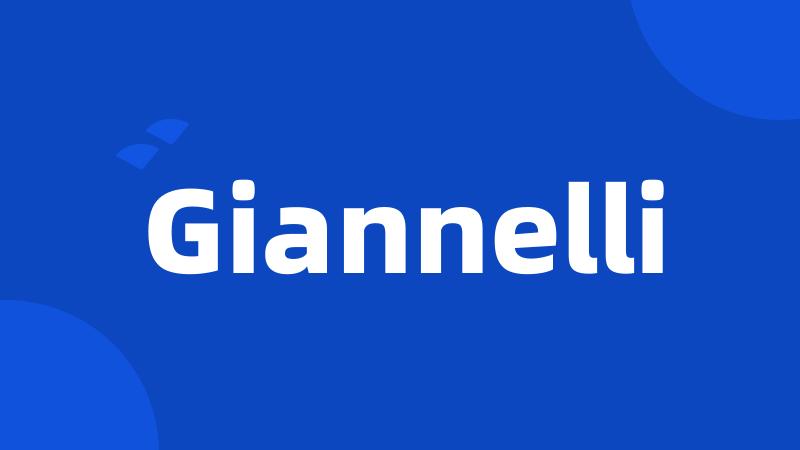 Giannelli