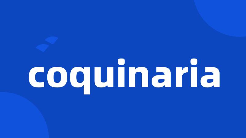 coquinaria