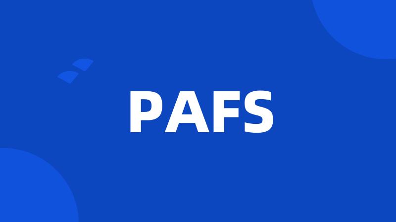 PAFS