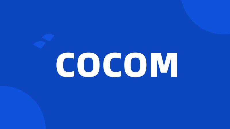 COCOM