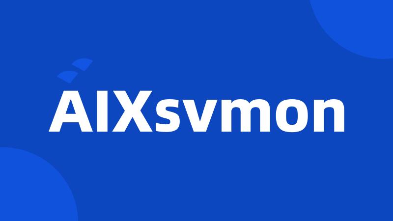 AIXsvmon