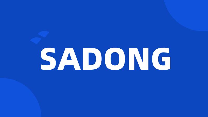 SADONG