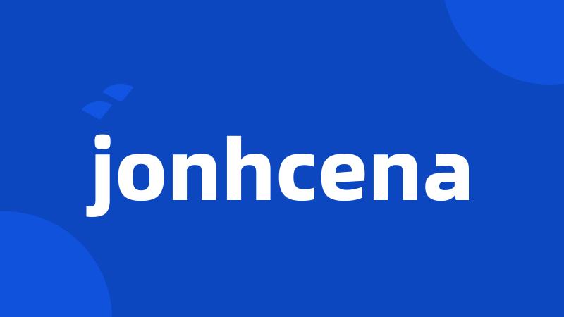 jonhcena