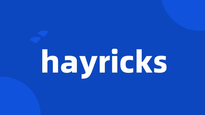 hayricks