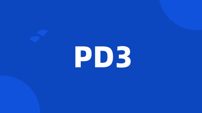 PD3