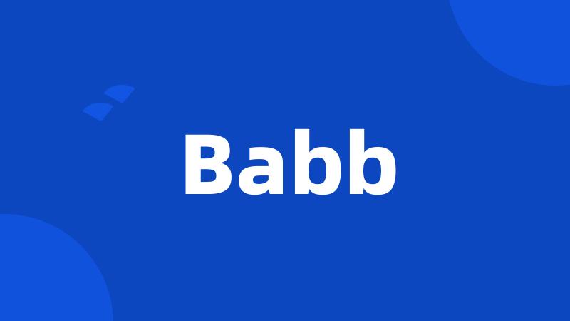 Babb