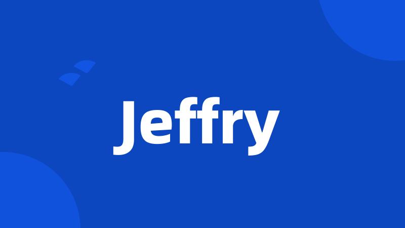 Jeffry