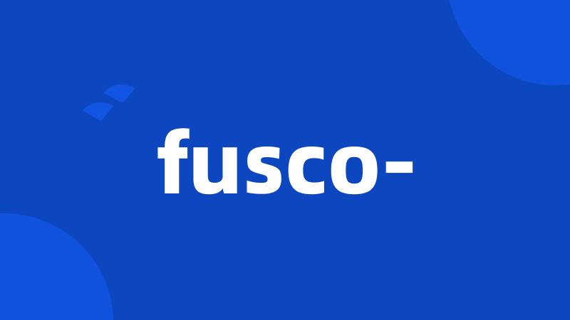 fusco-