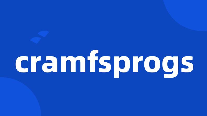 cramfsprogs