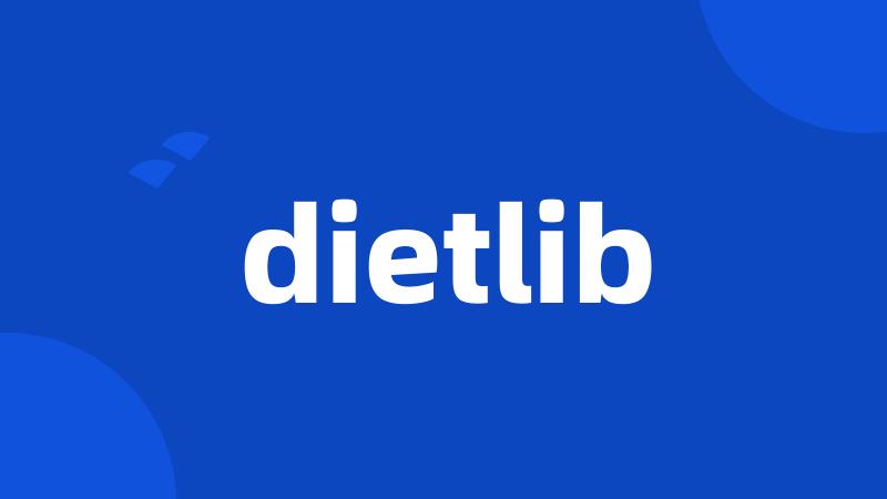 dietlib