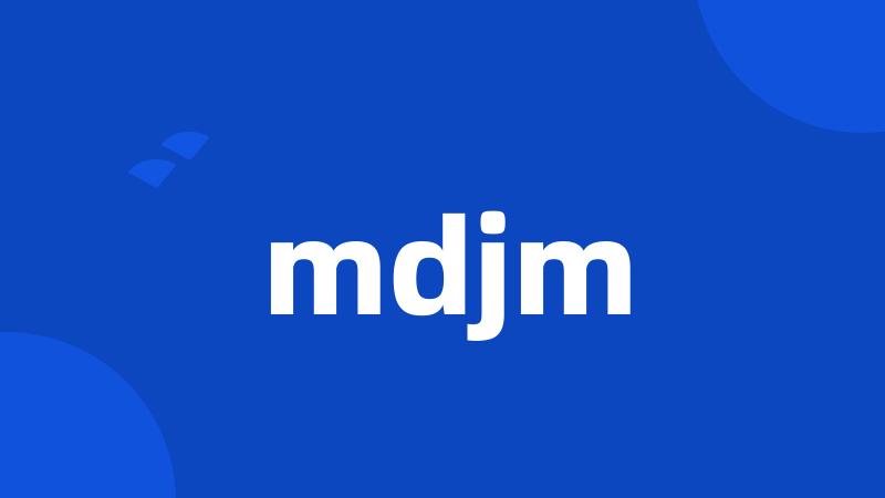 mdjm