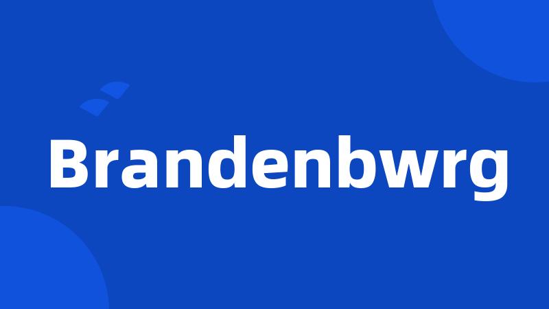 Brandenbwrg