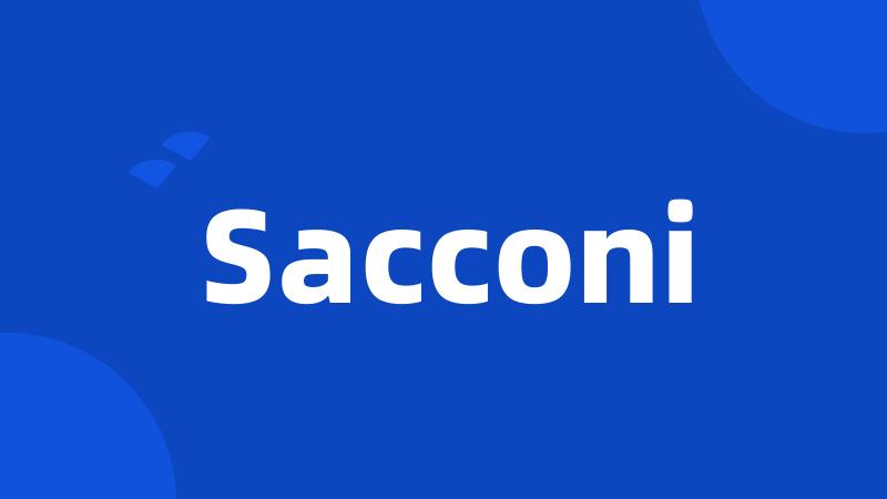 Sacconi