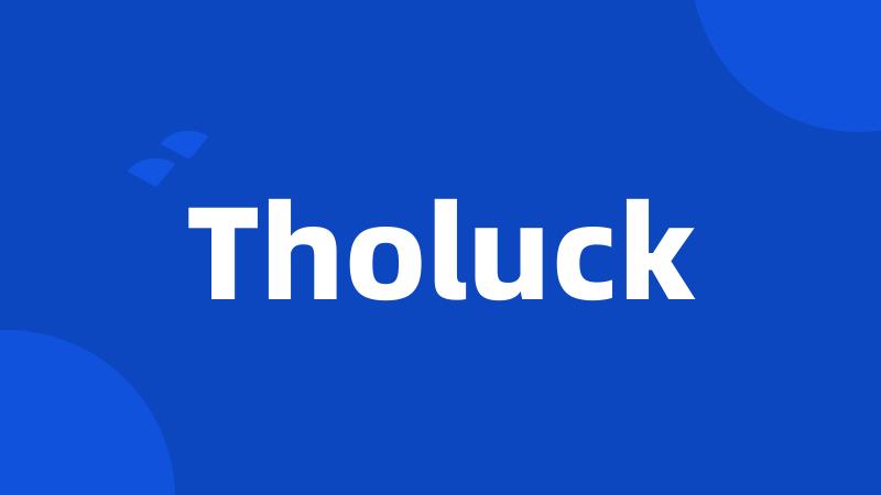 Tholuck