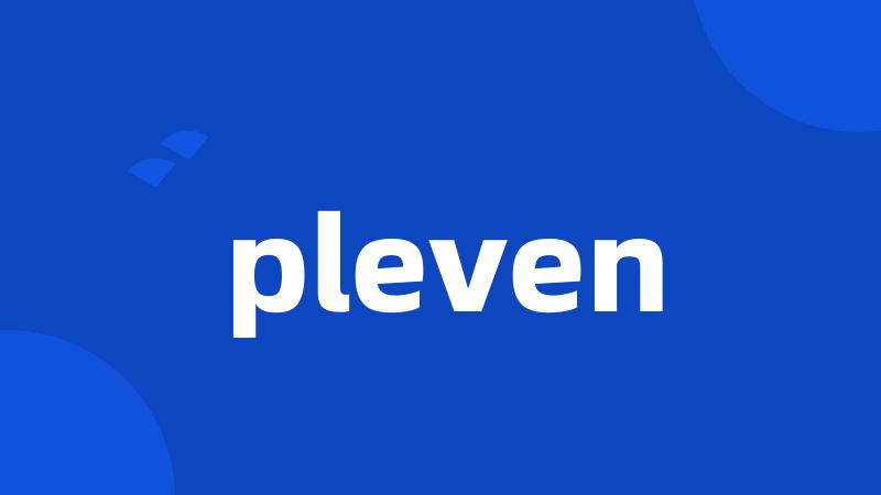 pleven