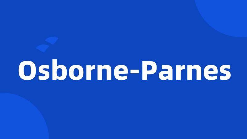 Osborne-Parnes