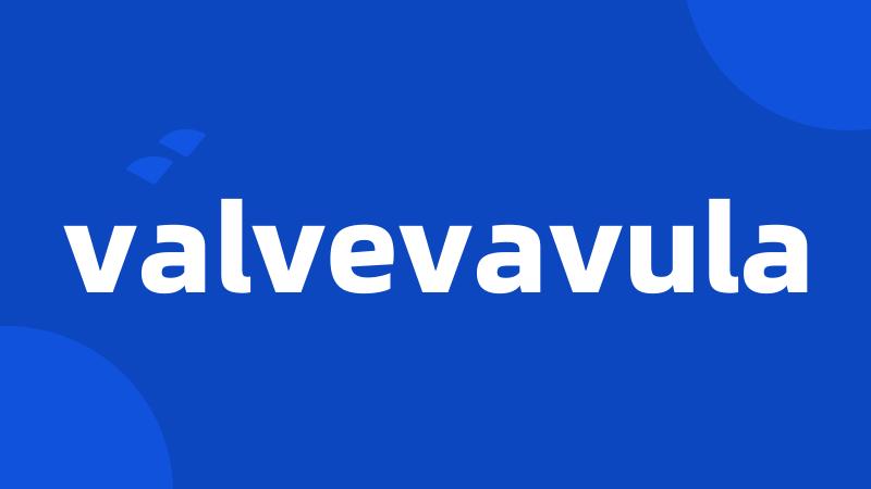 valvevavula