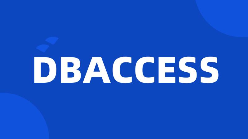 DBACCESS