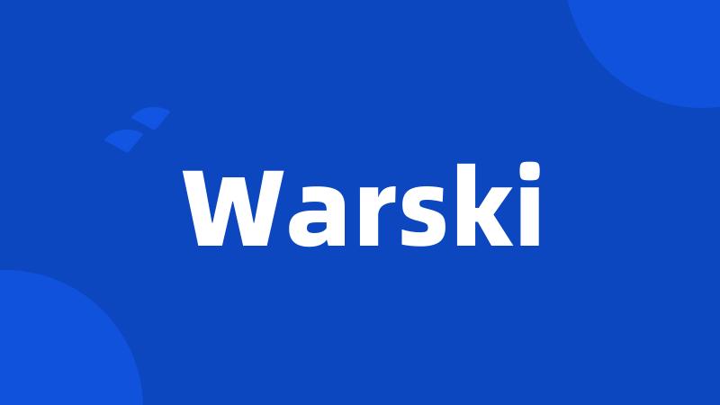 Warski