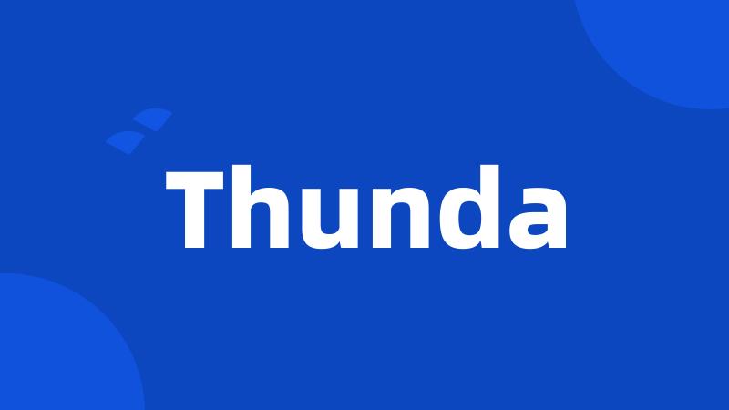 Thunda