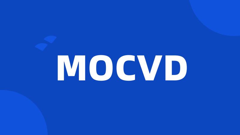 MOCVD