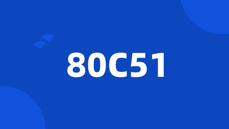 80C51