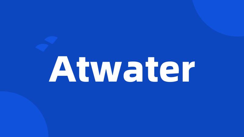 Atwater