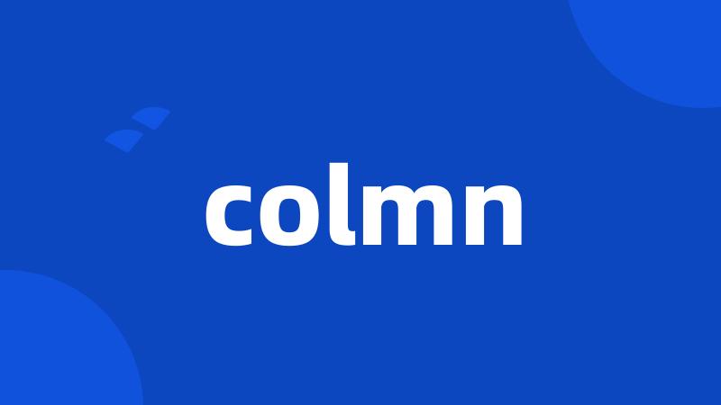 colmn