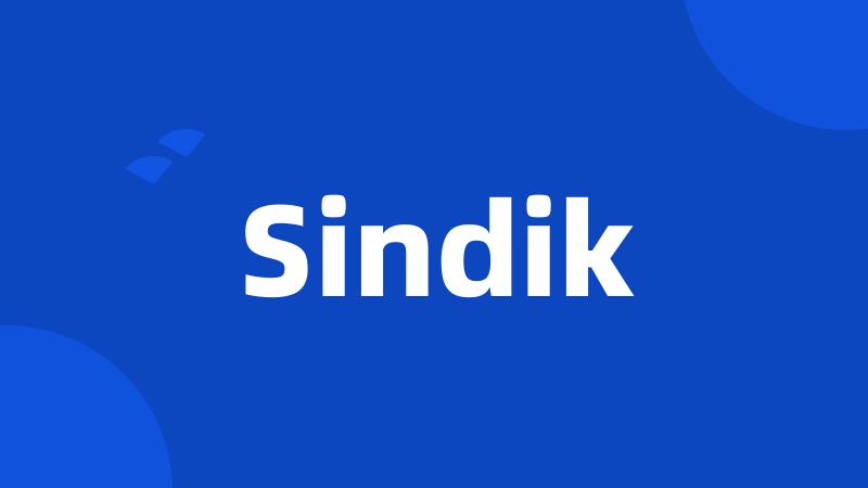 Sindik