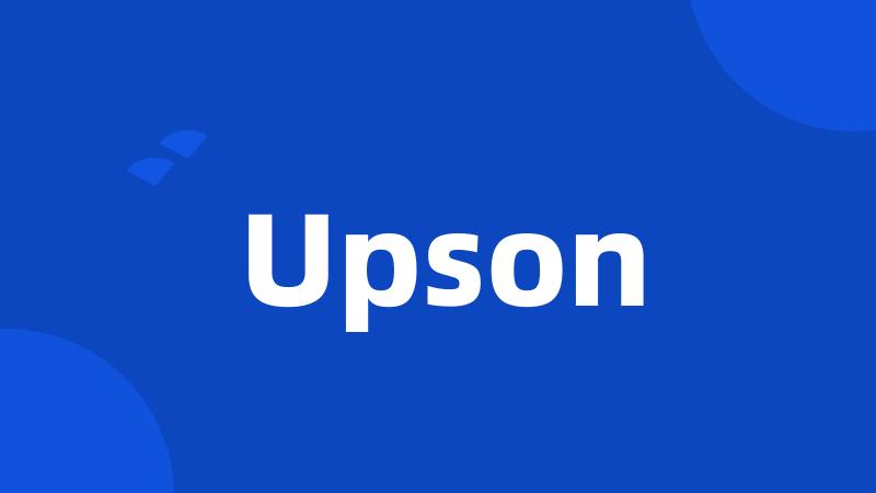 Upson