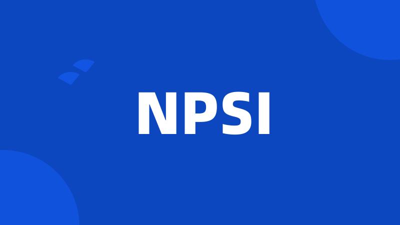 NPSI