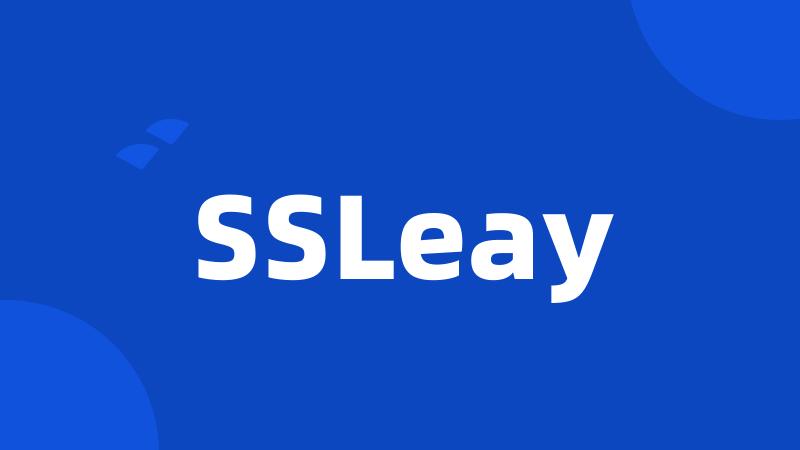 SSLeay