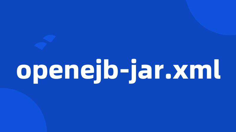 openejb-jar.xml