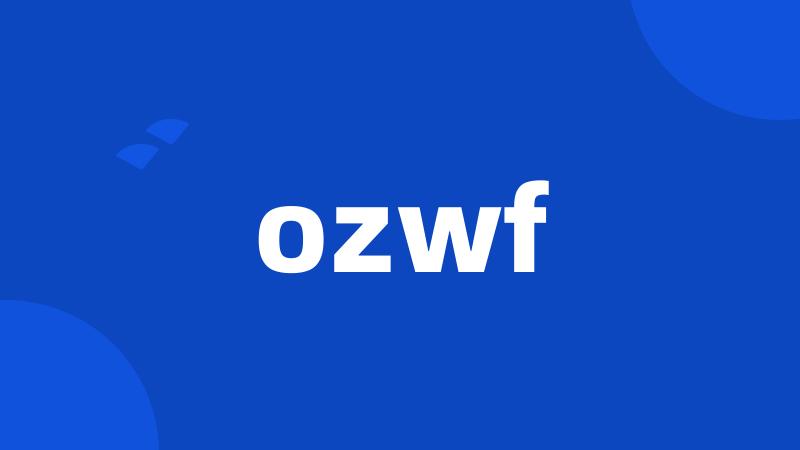 ozwf