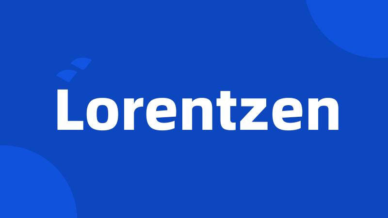 Lorentzen