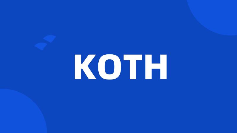 KOTH