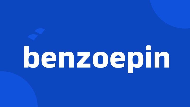 benzoepin