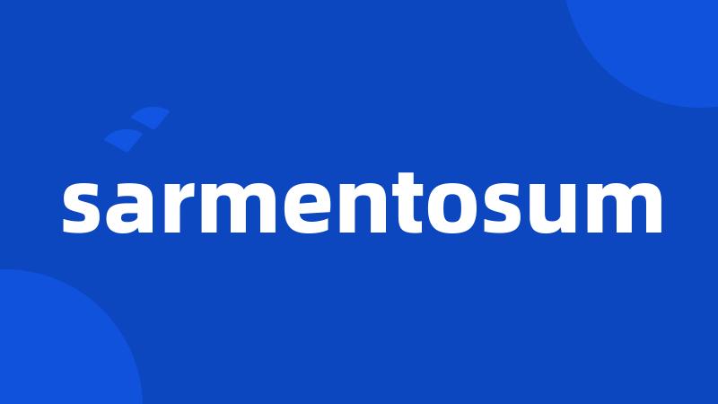 sarmentosum