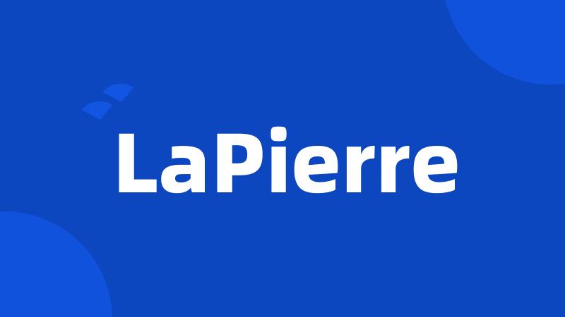 LaPierre