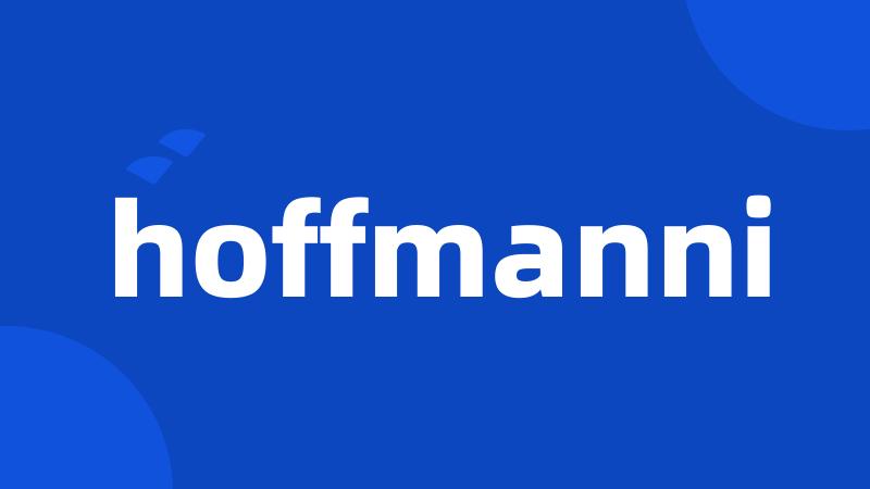 hoffmanni