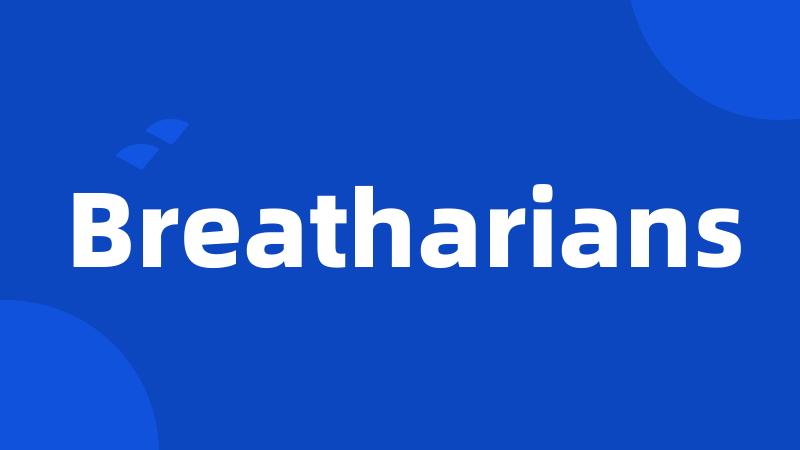 Breatharians