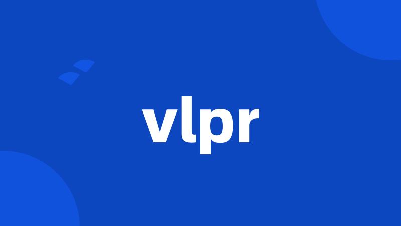 vlpr