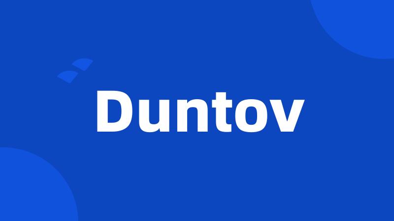 Duntov