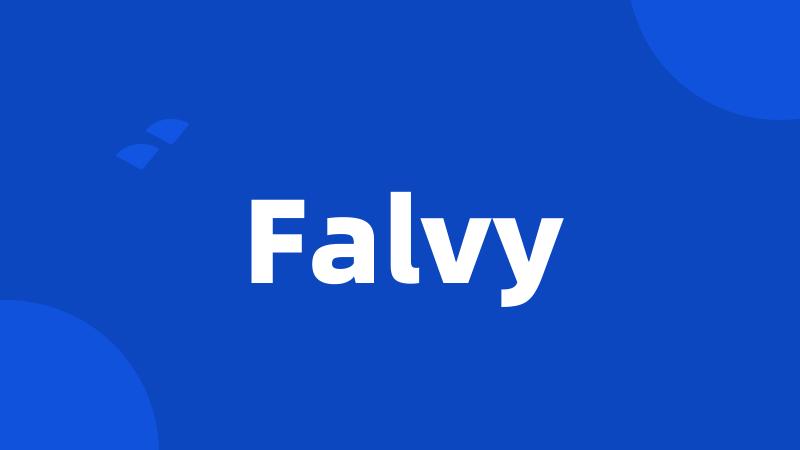 Falvy