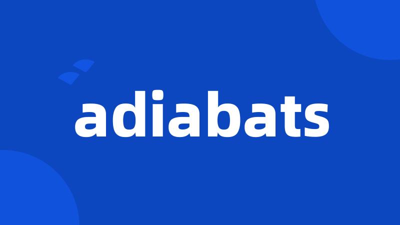 adiabats